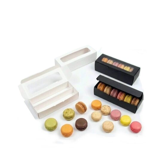 Dėžutė macarons sausainiams