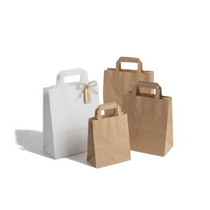 Flat tipo popieriniai maišeliai Ekodema